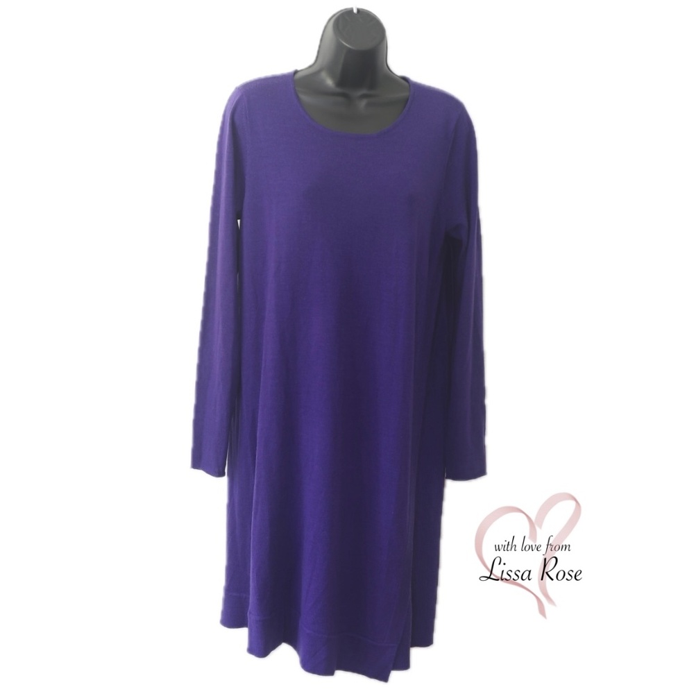 Side-detail Sweater Dress (Eileen Fisher)